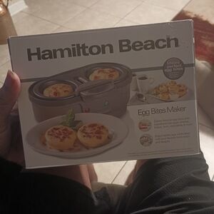 Hamilton Beach Silver Egg Bites Maker